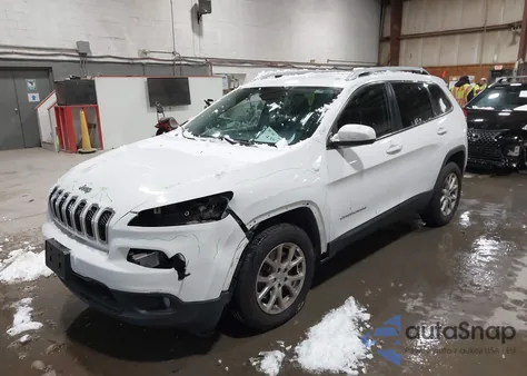 2018 Jeep Cherokee Latitude Plus 4X4 from USA, damaged, VIN 1C4PJMLB9JD508042